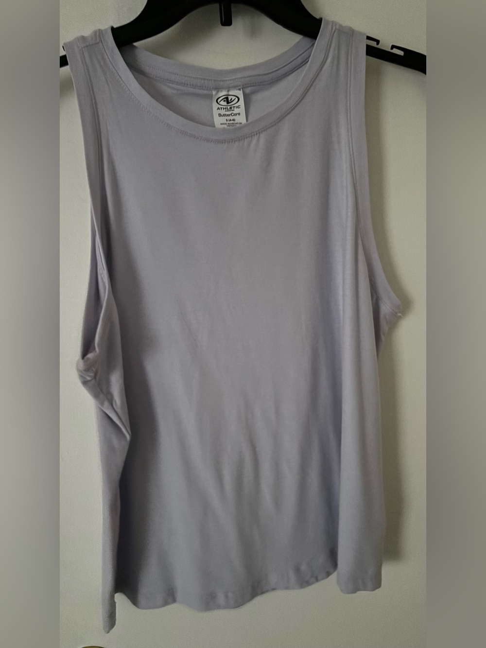 New Ladies Athletic Works Light Lavender Tank Top Sz S